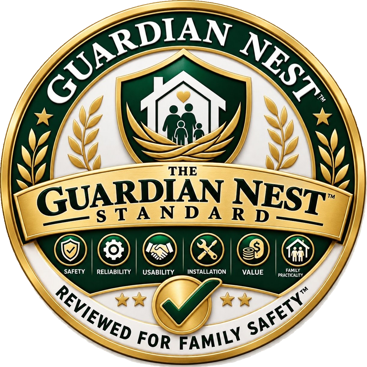 The Guardian Nest Standard seal — Reviewed for Family Safety